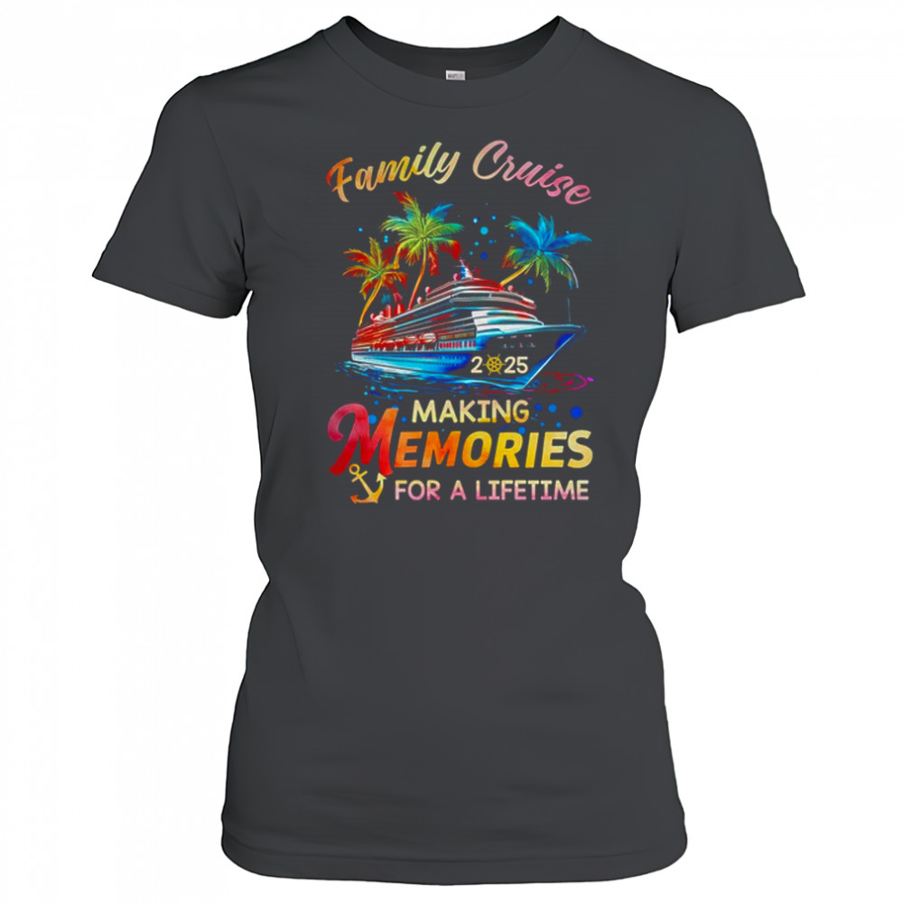 Family Cruise 2025 Family Matching Group Vacation Trip shirt Women's T-shirt
