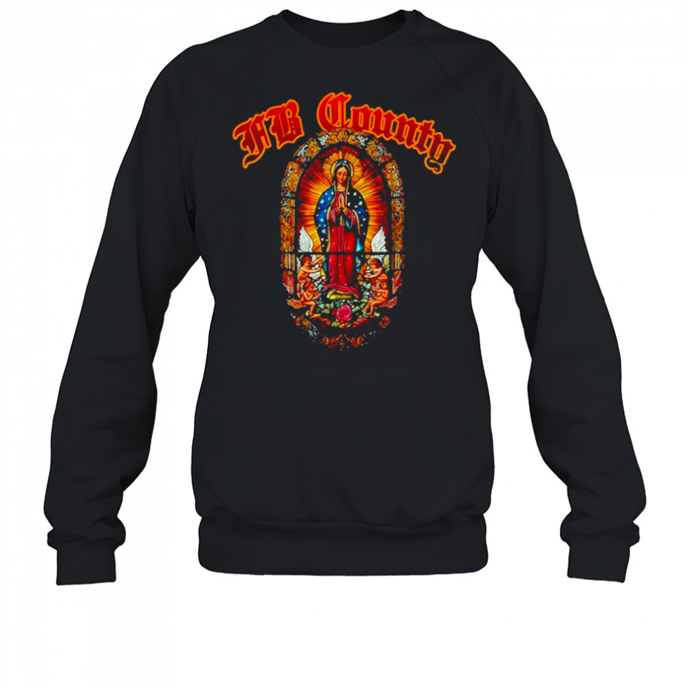 Fb County Stain Glass Heavy Hard T-Shirt Sweatshirt