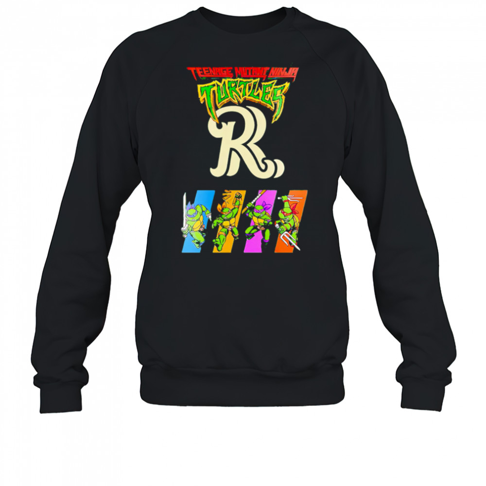 Frisco Roughriders Teenage Mutant Ninja Turtles Night Baseball shirt Sweatshirt