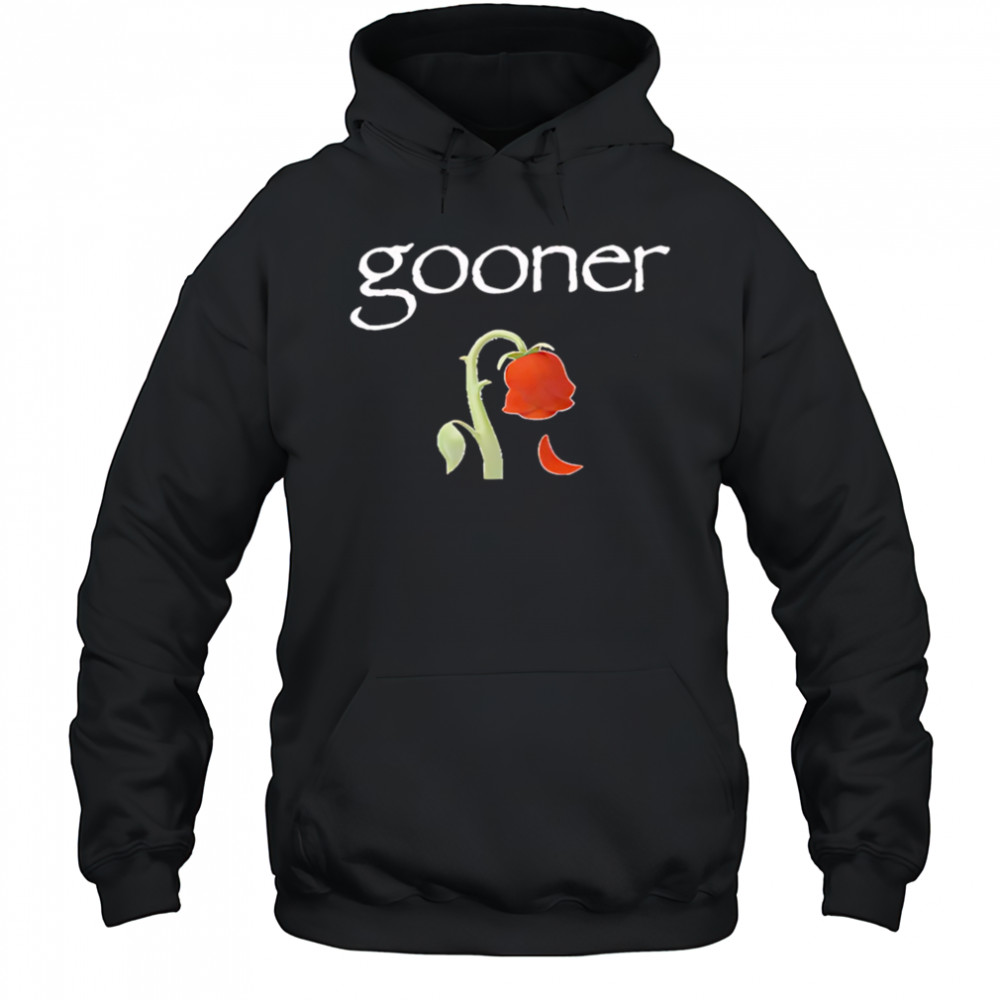 Gooner rose shirt Hoodie