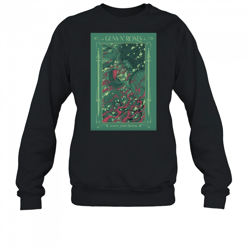 Guns N’ Roses Poster June 29 2025 Eskelunden Aarhus DK T-Shirt Sweatshirt
