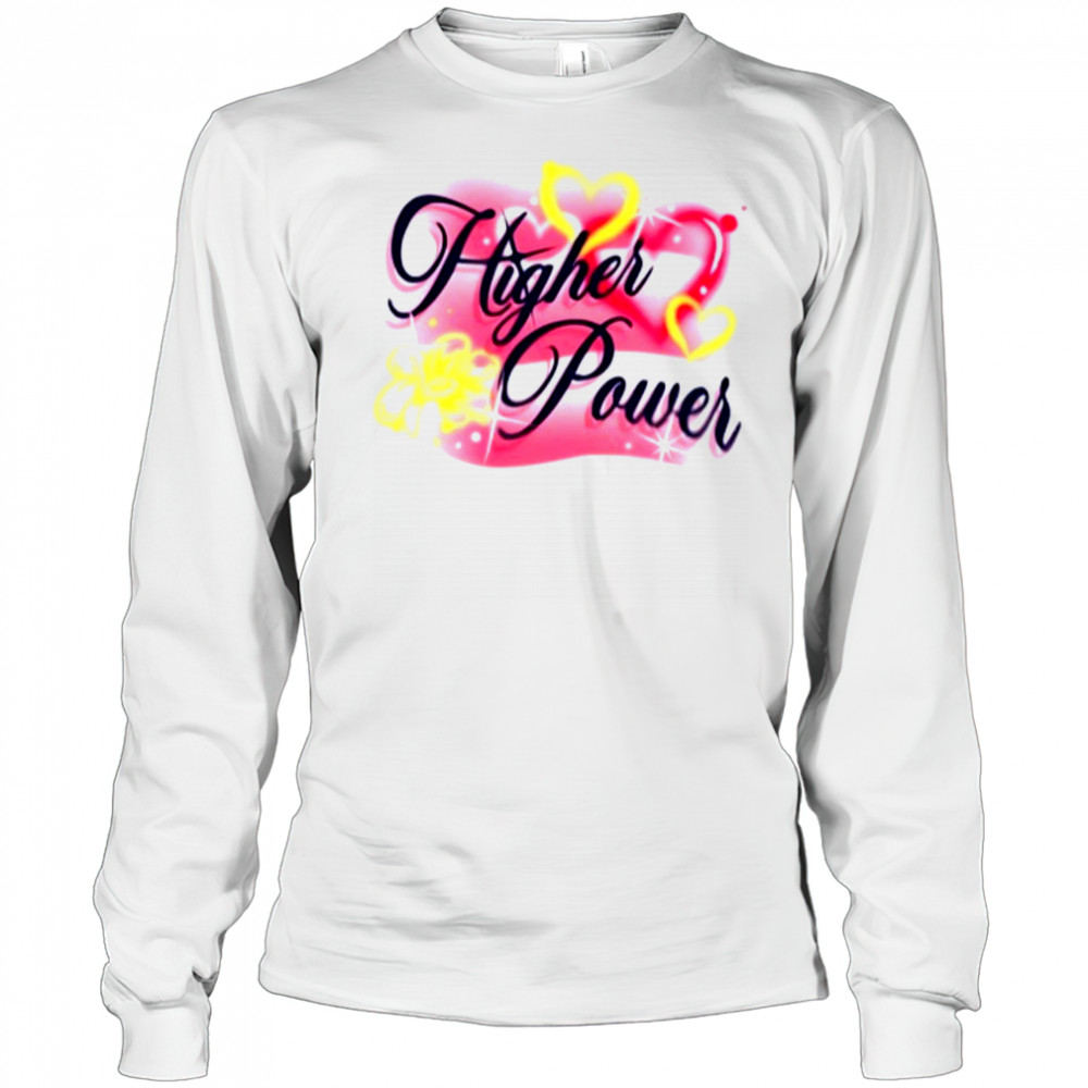 Higher Power Airbrush T-Shirt Long Sleeved