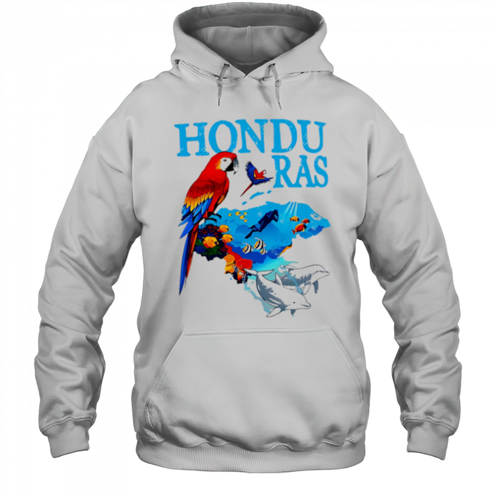 Honduras Macaw shirt Hoodie