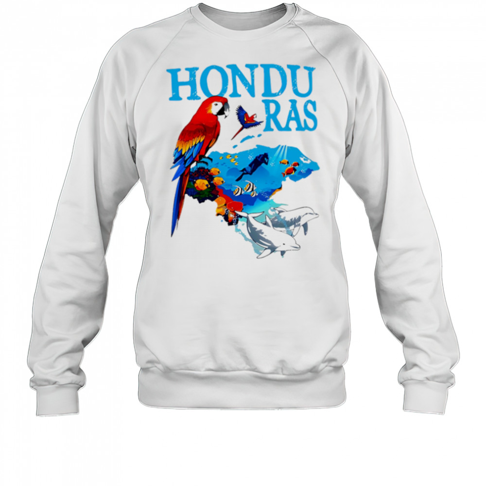 Honduras Macaw shirt Sweatshirt