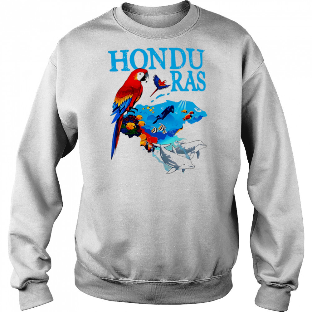 Honduras Macaw shirt Hoodie