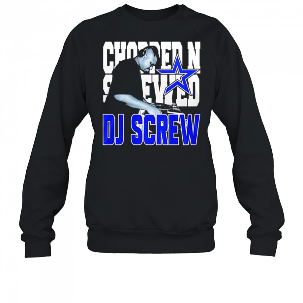 Houston Astros x DJ Screw 2025 Chopped N Screwed star shirt Sweatshirt