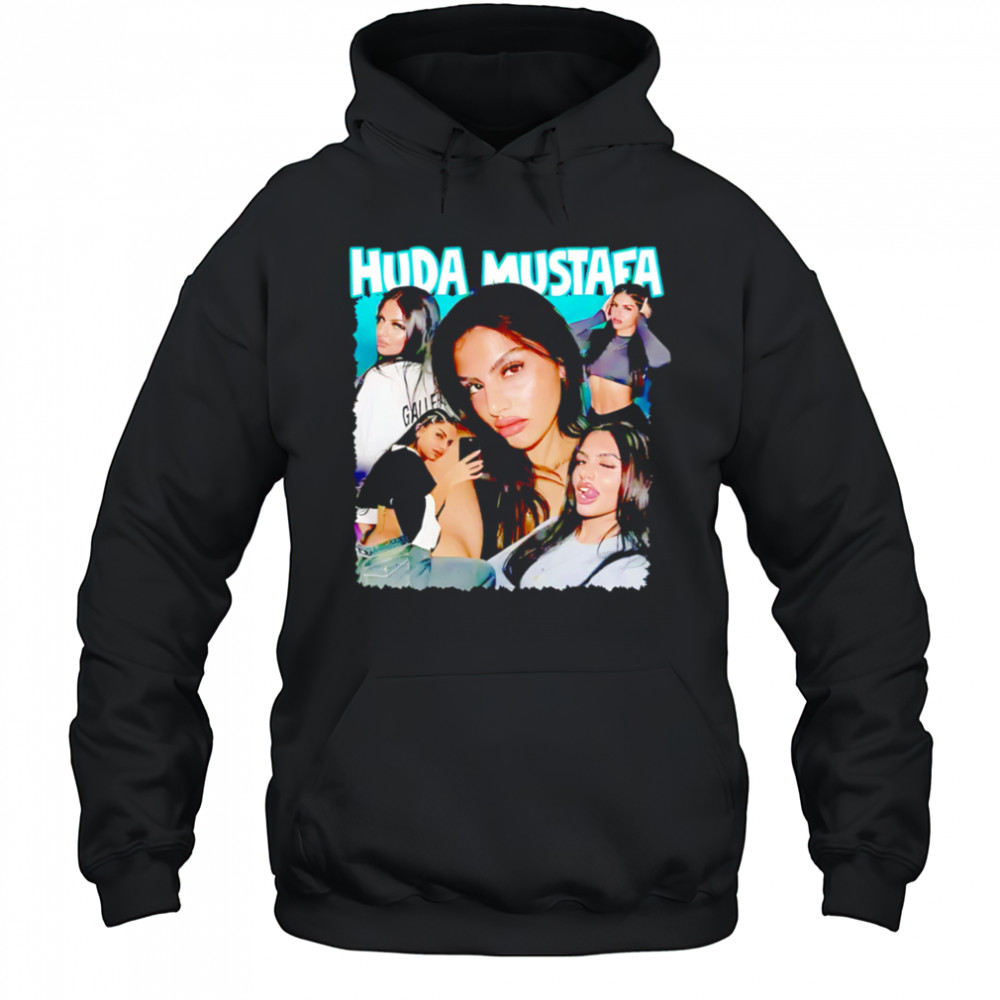 Huda Mustafa graphic shirt Hoodie