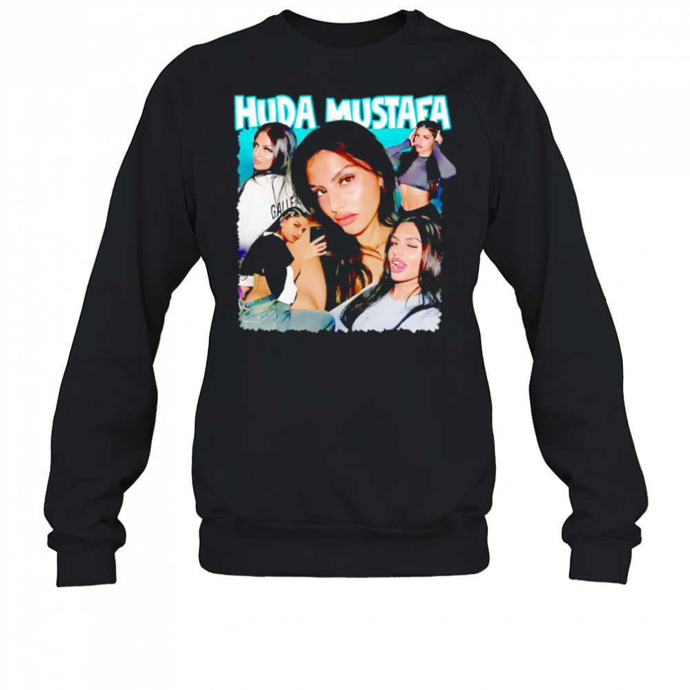 Huda Mustafa graphic shirt Sweatshirt