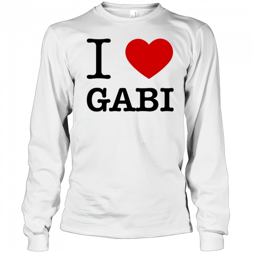 I love gabI shirt Long Sleeved
