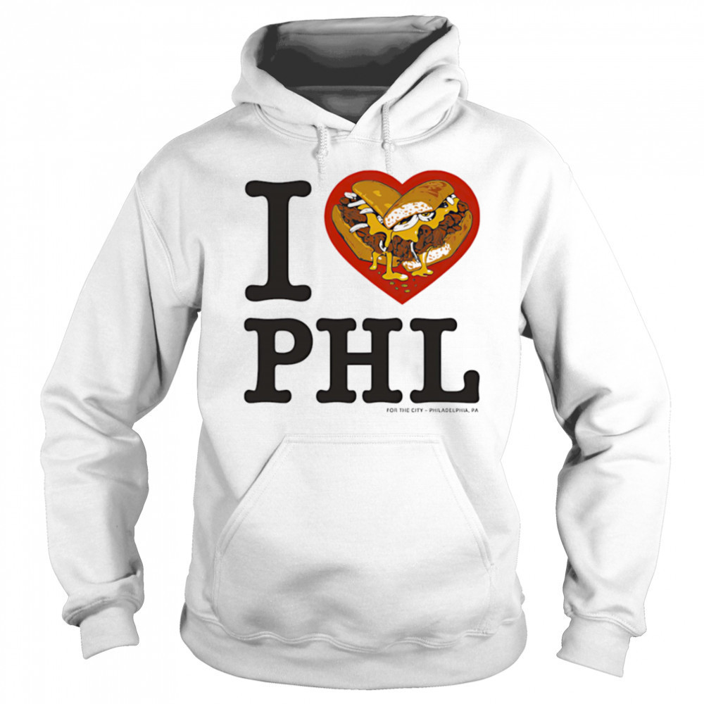 I Love PHL Hamburguesa shirt Sweatshirt