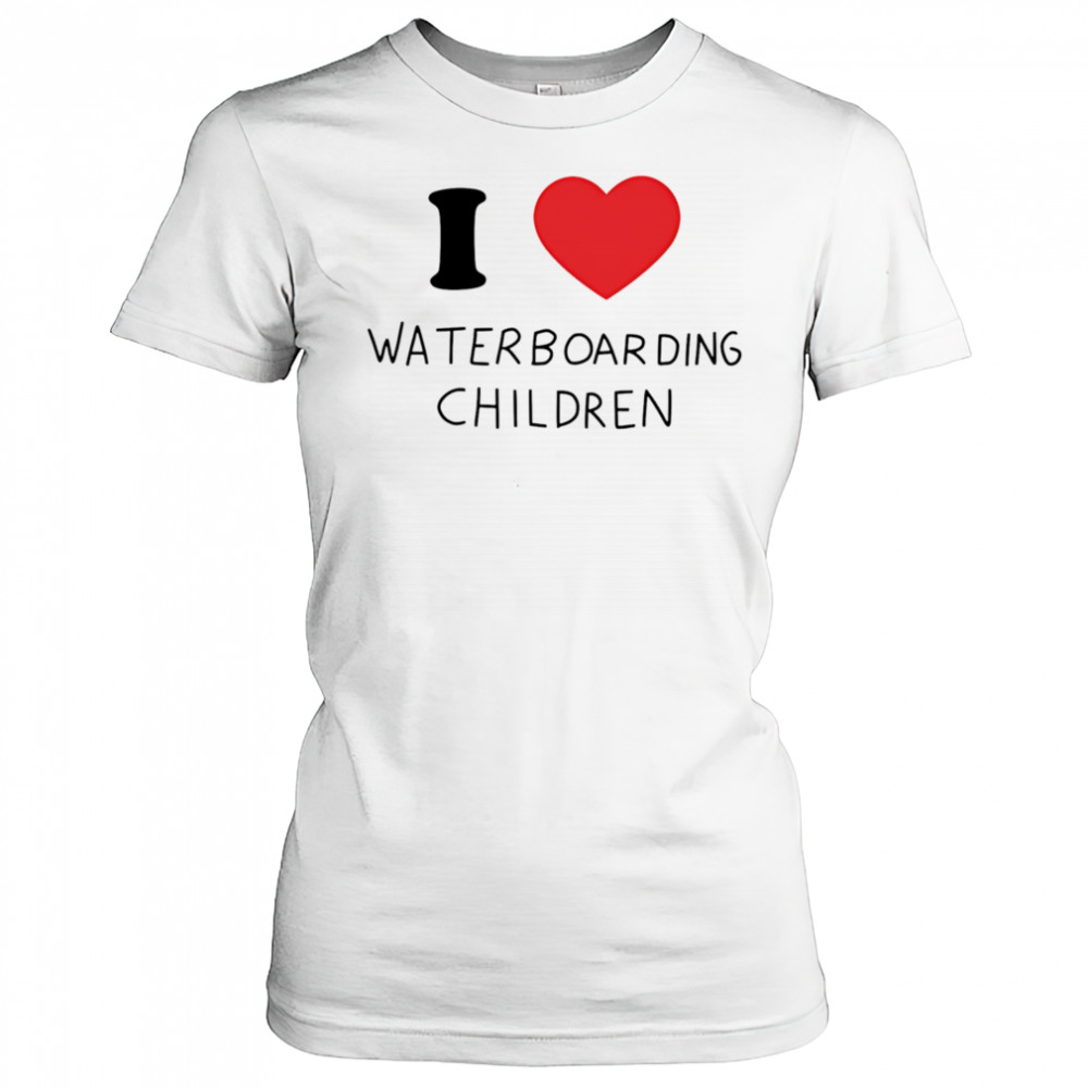 I love waterboarding children shirt Women's T-shirt