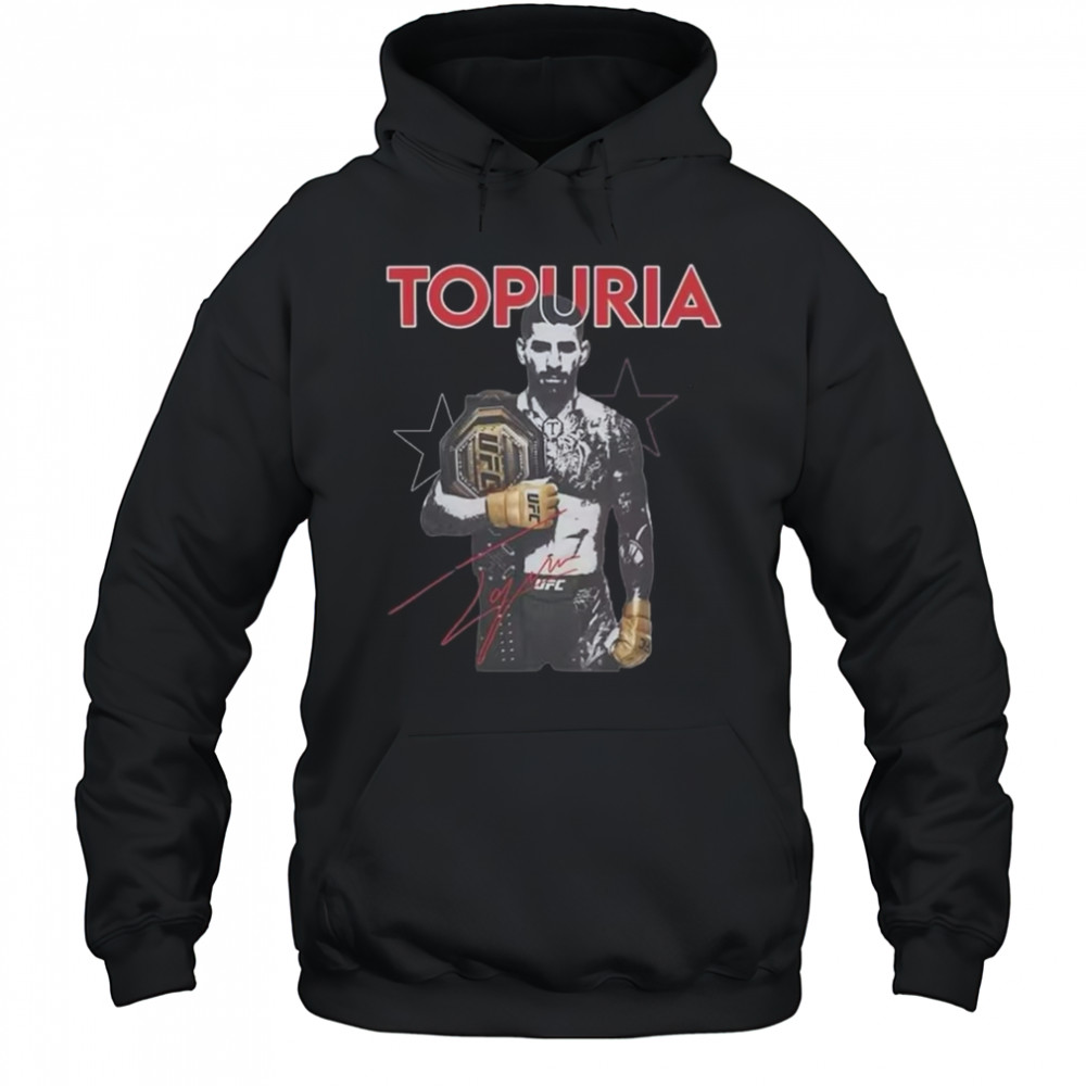 Ilia Topuria Ufc Champions T-Shirt Hoodie