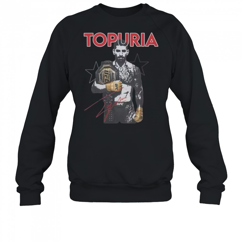 Ilia Topuria Ufc Champions T-Shirt Sweatshirt