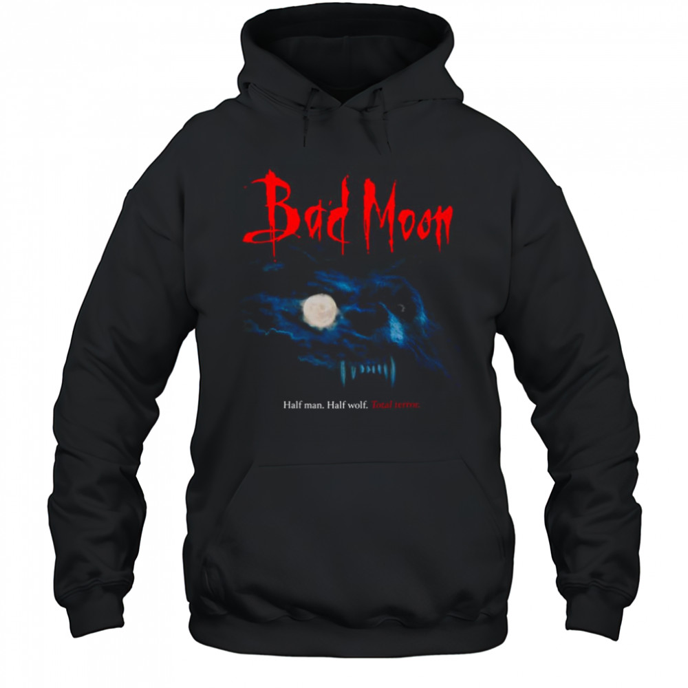 Iron Fortress Records Bad Moon Horror T-Shirt Hoodie