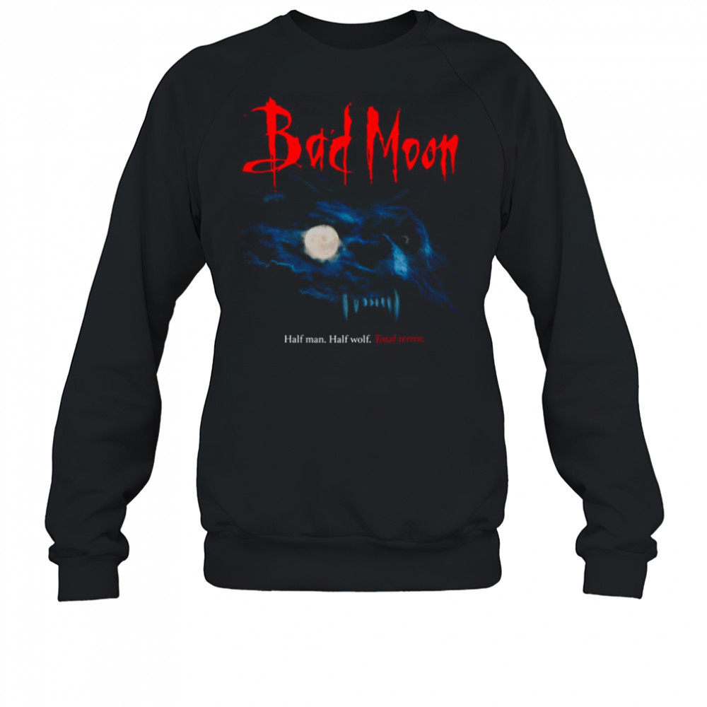 Iron Fortress Records Bad Moon Horror T-Shirt Sweatshirt