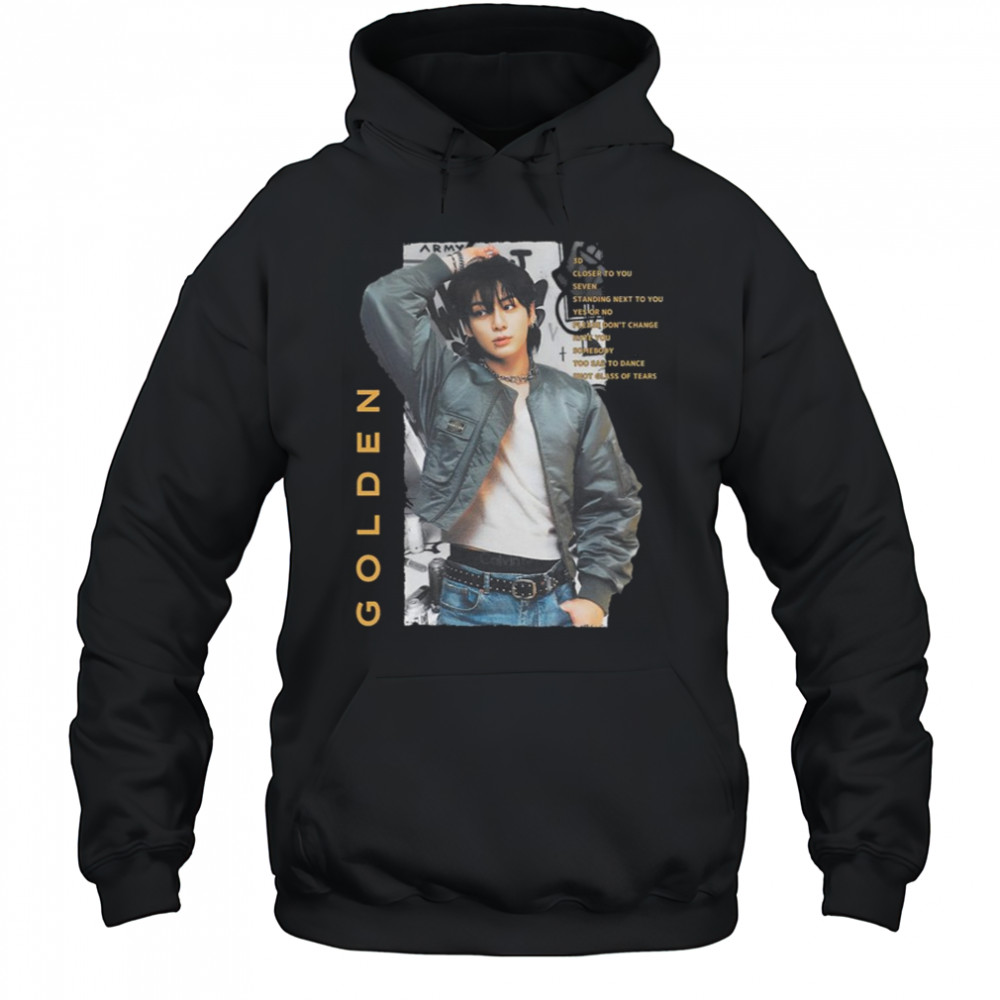 Jung Kook Golden 2025 T-Shirt Hoodie