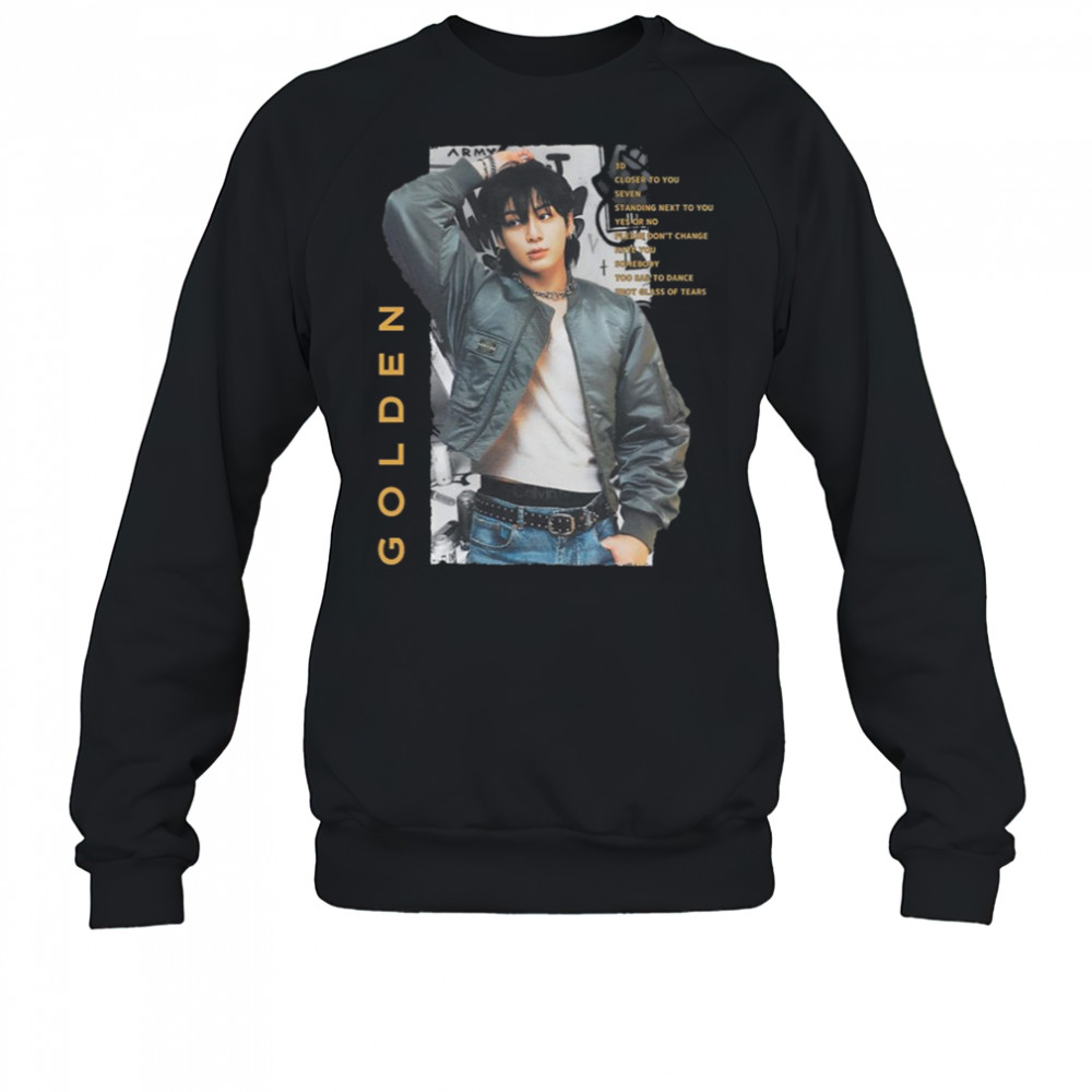 Jung Kook Golden 2025 T-Shirt Sweatshirt