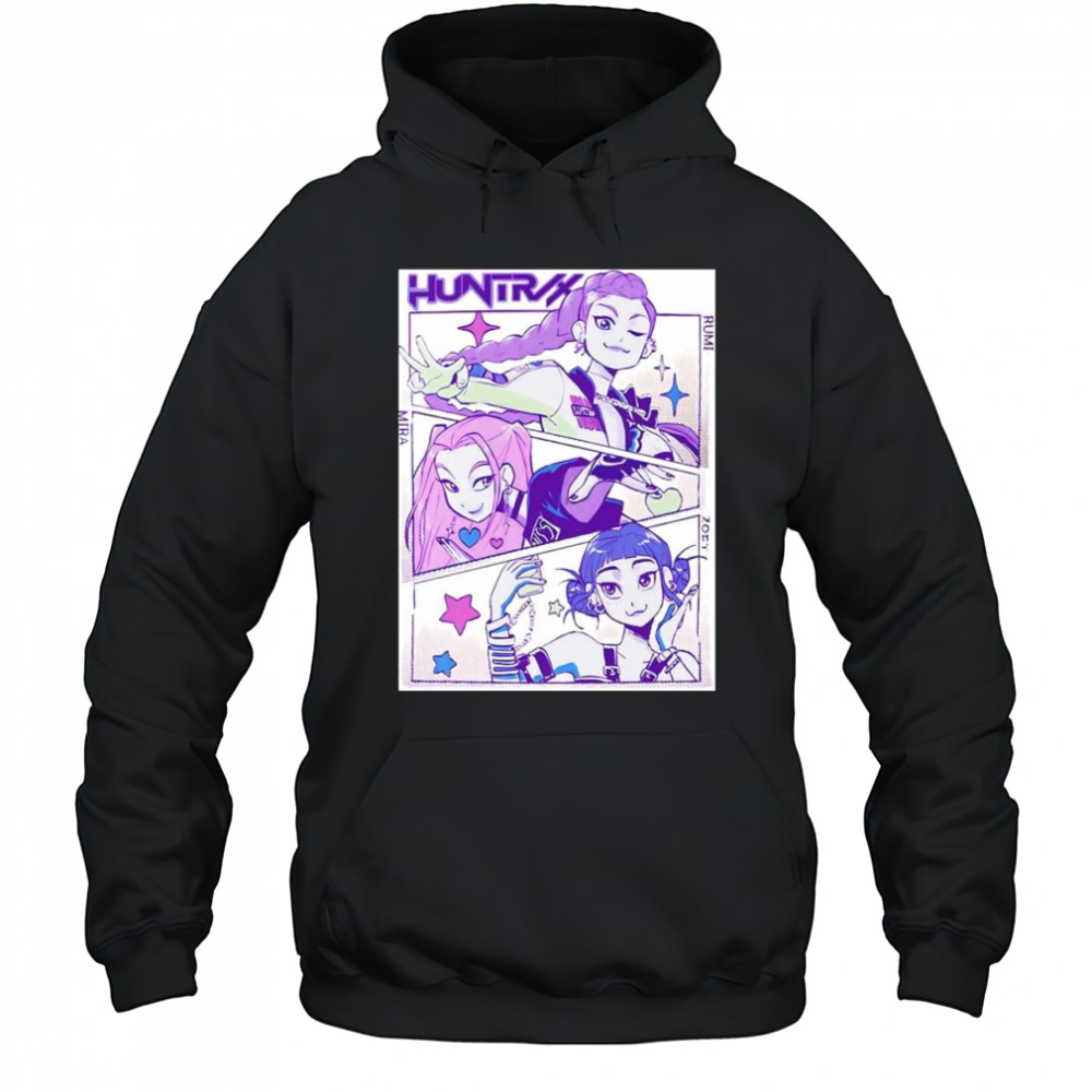 K-POP Demon Hunters Huntrix shirt Hoodie