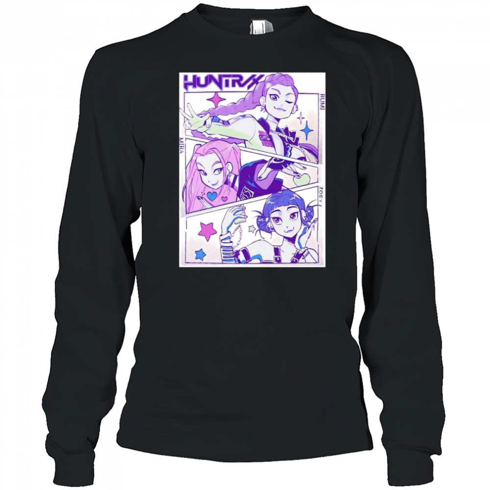 K-POP Demon Hunters Huntrix shirt Long Sleeved