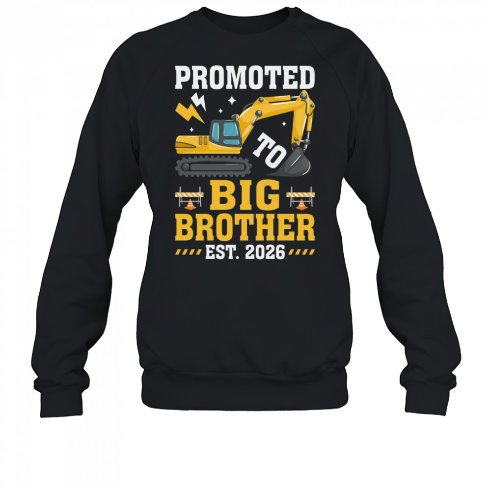 Kids Promoted To Big Bro 2026 Leveled Up To Big Brother 2026 shirt Sweatshirt