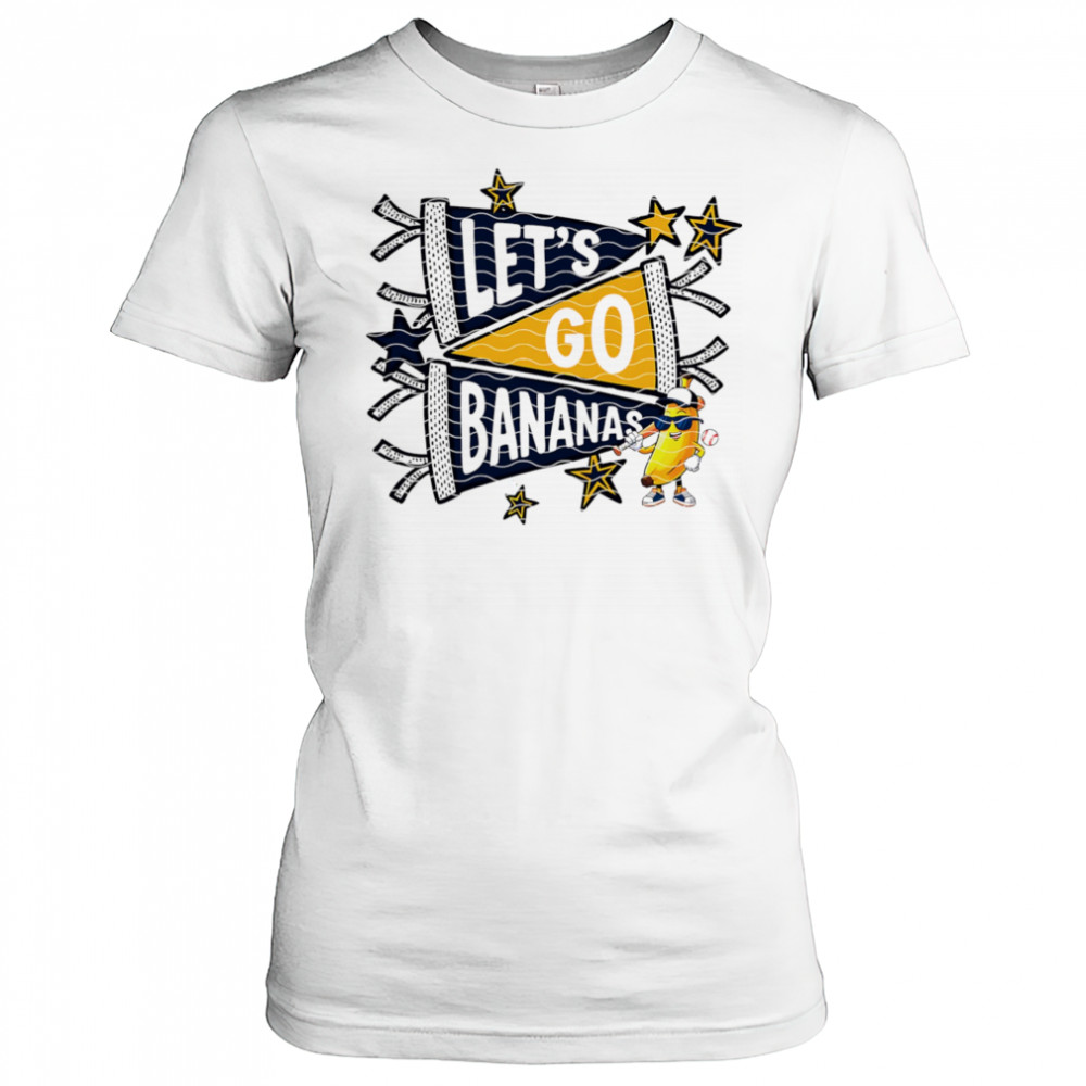 Let’s Go Bananas Baseball shirt Women's T-shirt