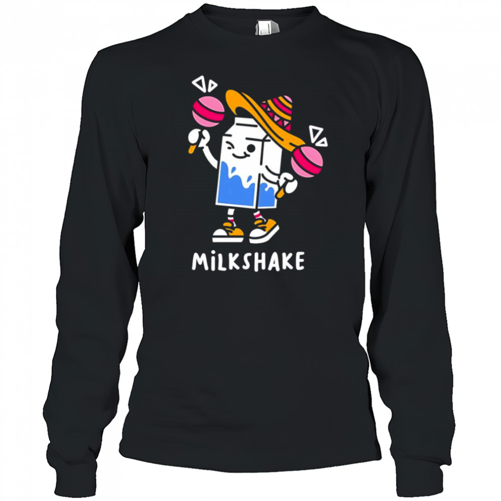 Milkshake dark shirt Long Sleeved