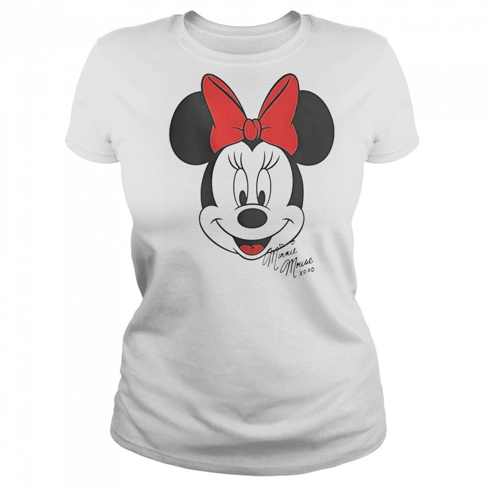 Minnie Mouse Disney Big Face T-Shirt Women's T-shirt