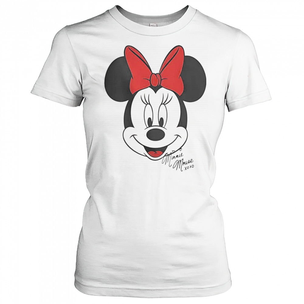 Minnie Mouse Disney Big Face T-Shirt Women's T-shirt