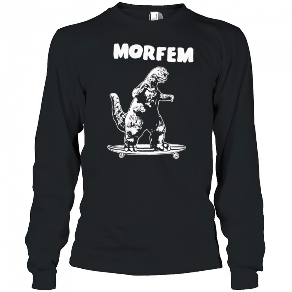 Morfem Morf Zilla retro shirt Long Sleeved
