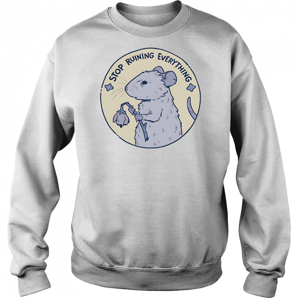 Mouse stop running everything shirt Hoodie
