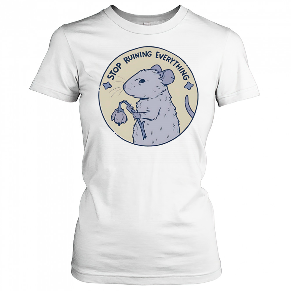 Mouse stop running everything shirt Women's T-shirt