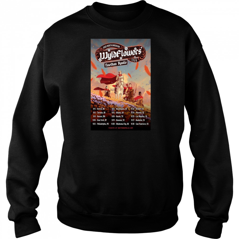 Naethan Apollo North American 2025 Poster T-Shirt Hoodie