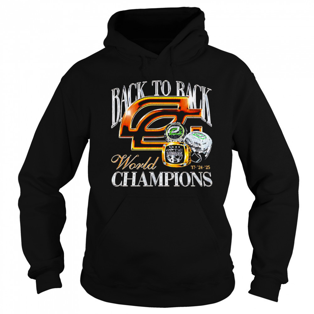 OpTic Gaming Back To Back World Champions shirt Sweatshirt