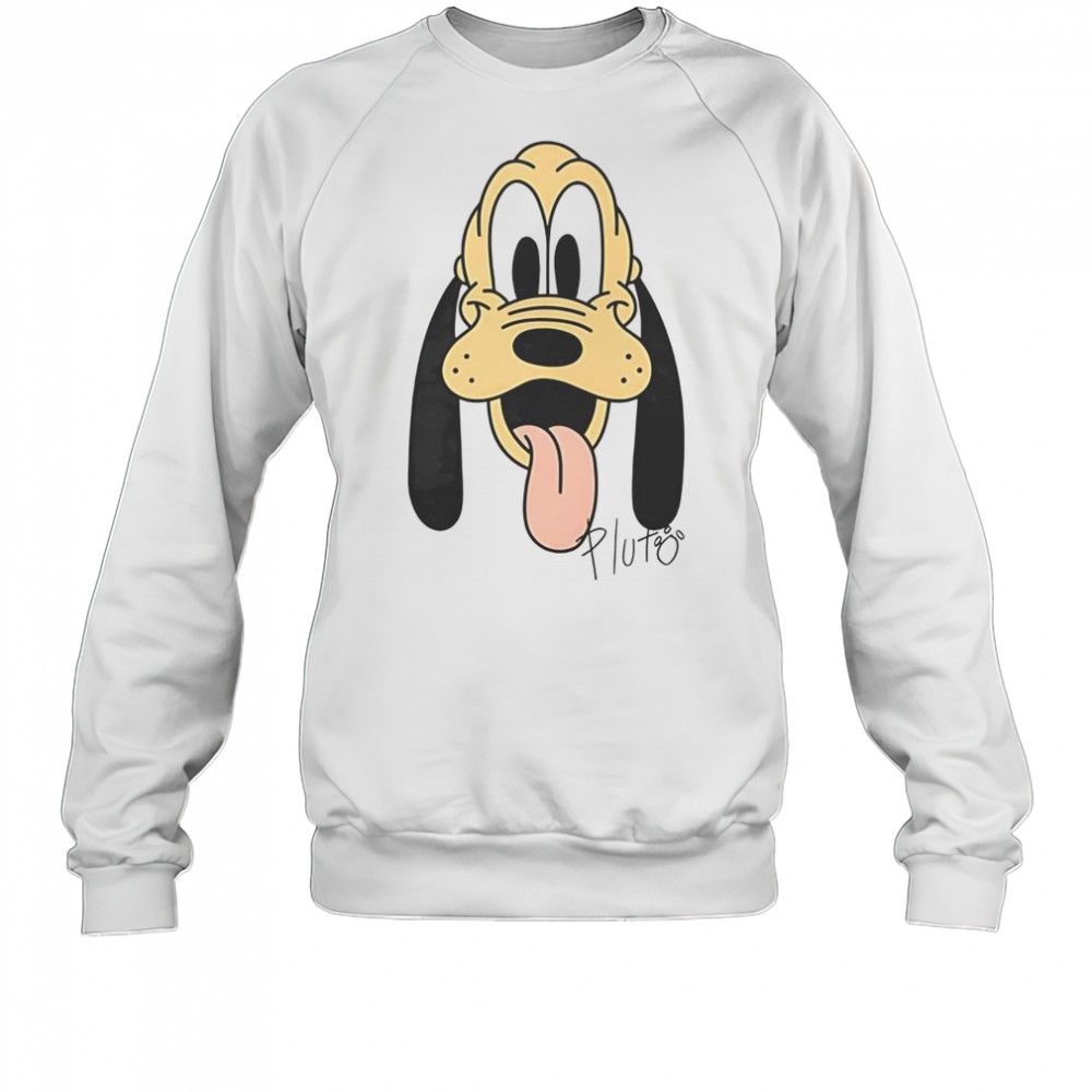 Pluto Disney Big Face T-Shirt Sweatshirt