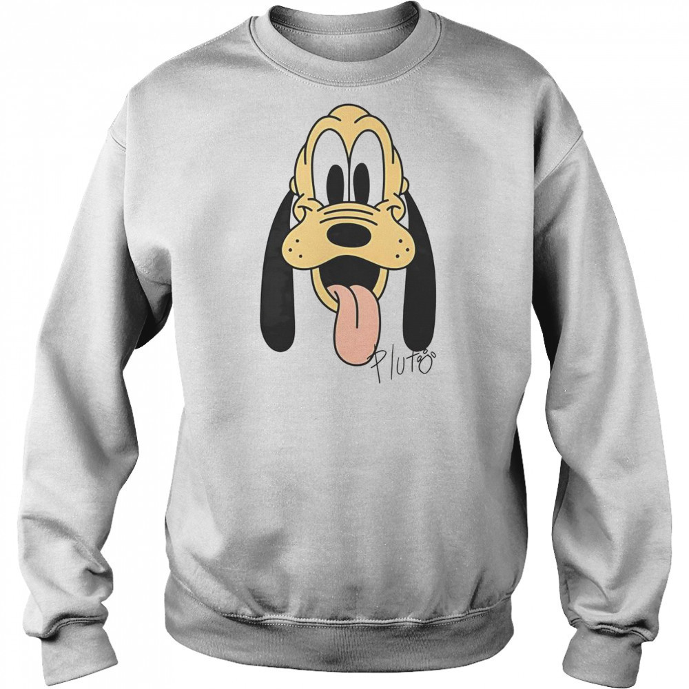 Pluto Disney Big Face T-Shirt Hoodie