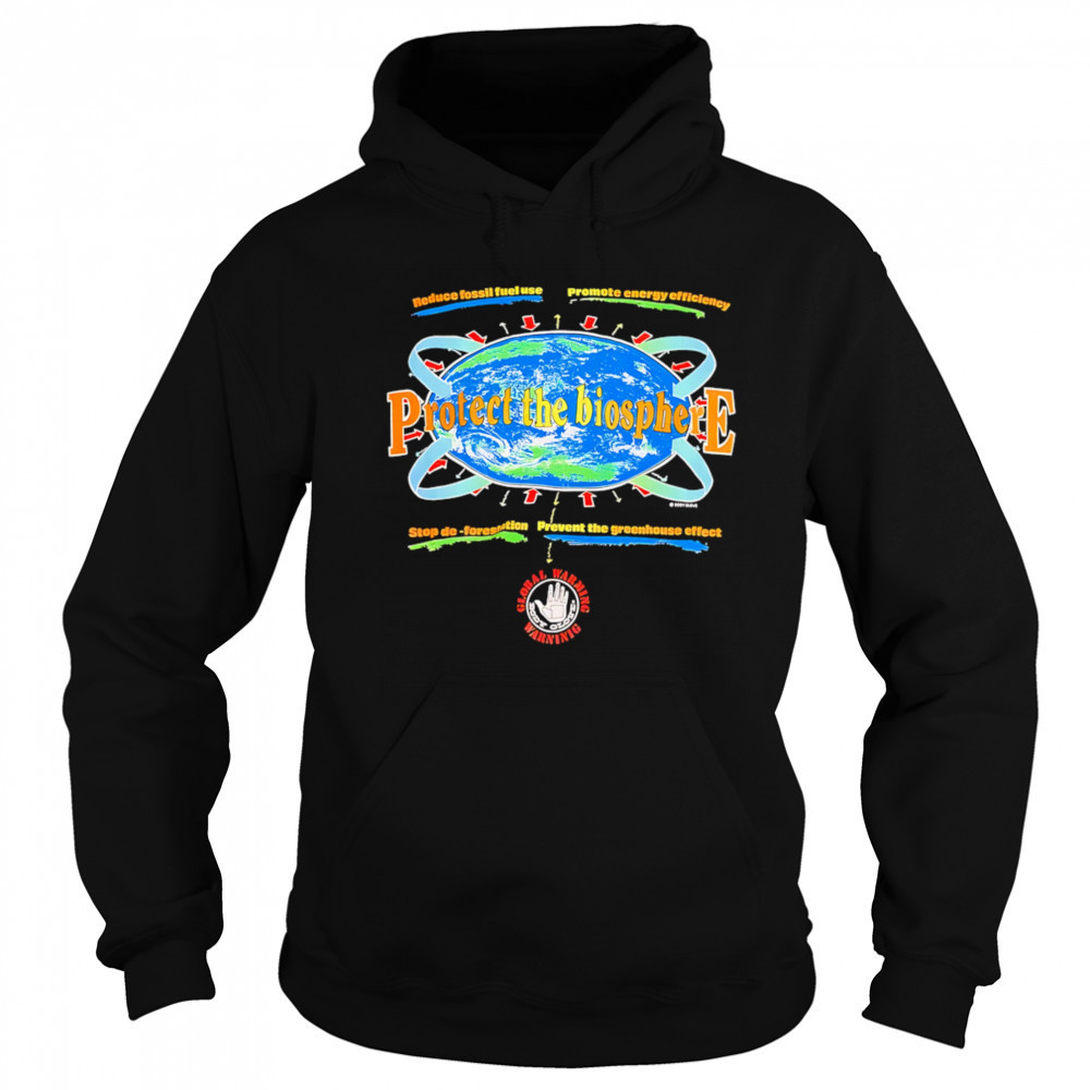 Protect the biosphere retro shirt Sweatshirt