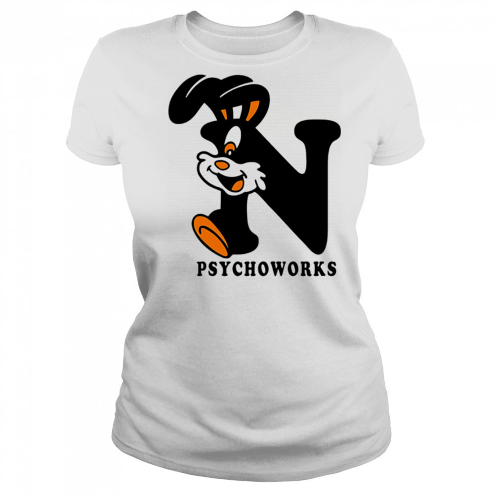 Rabbit psychoworks shirt Women's T-shirt