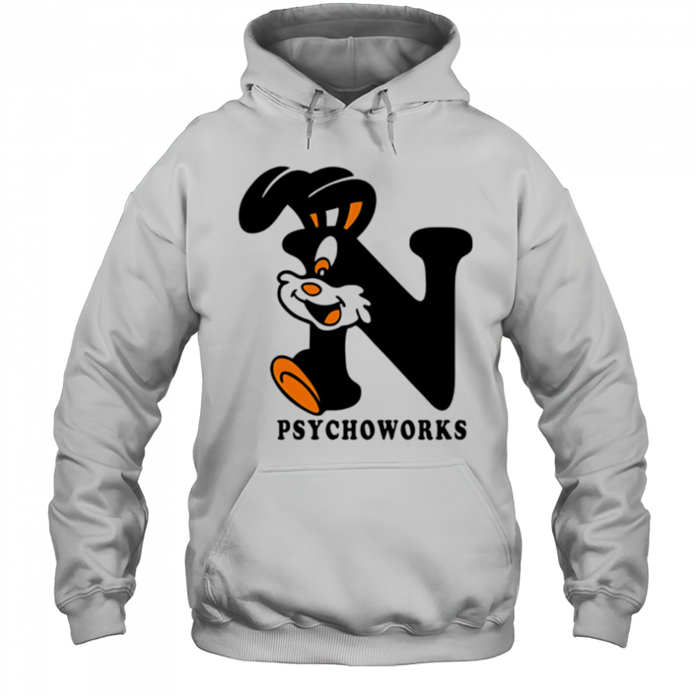 Rabbit psychoworks shirt Hoodie