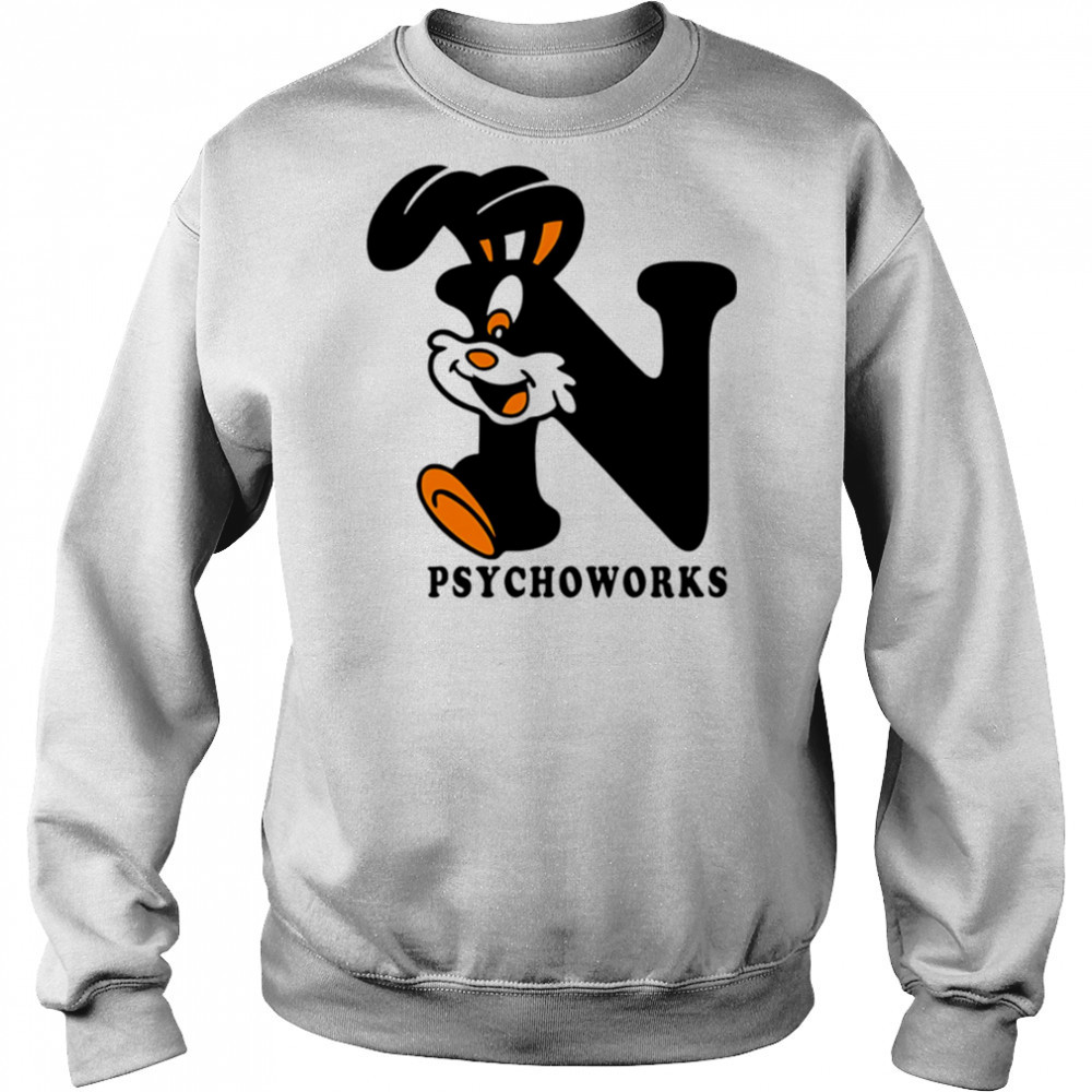 Rabbit psychoworks shirt Hoodie