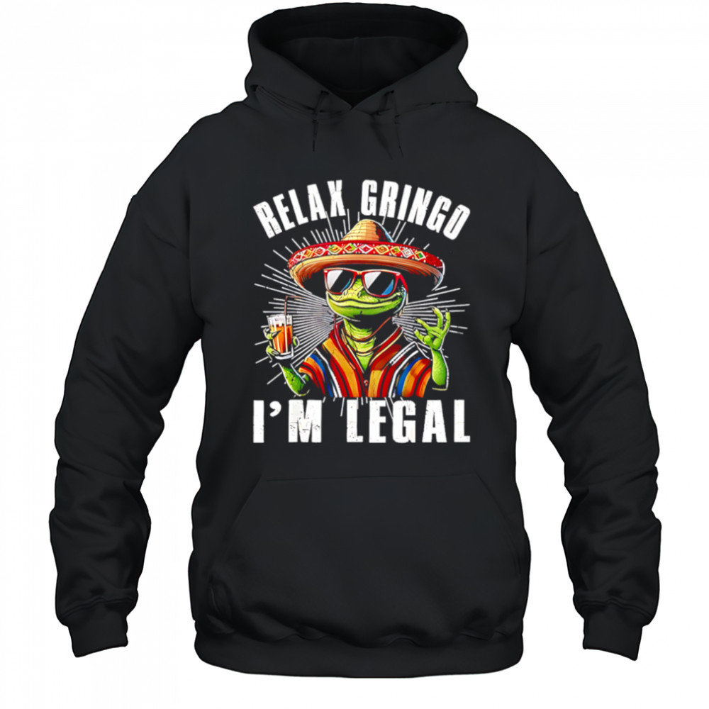 Relax Habibi I’m Legal Funny shirt Hoodie