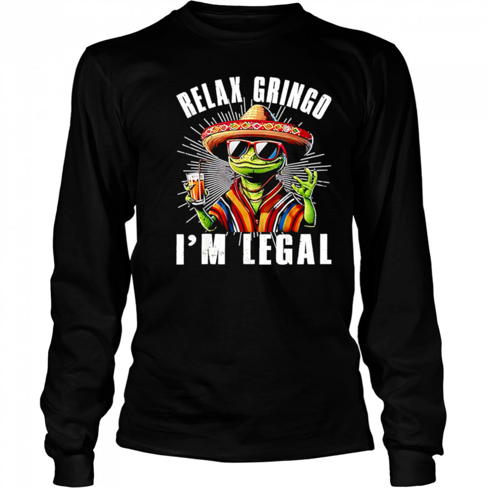 Relax Habibi I’m Legal Funny shirt Long Sleeved