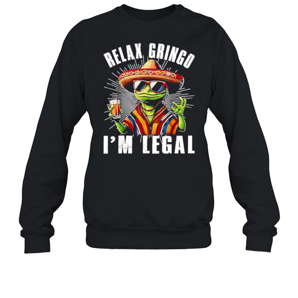 Relax Habibi I’m Legal Funny shirt Sweatshirt