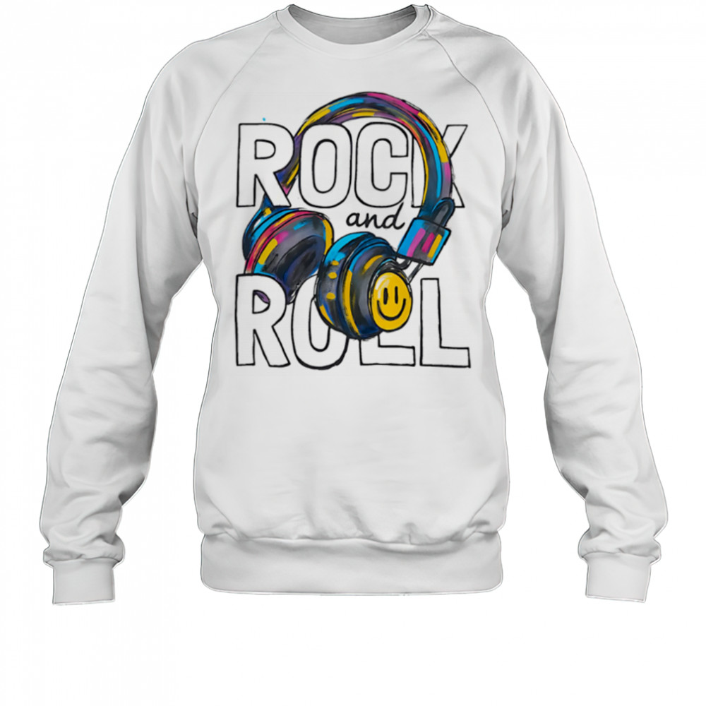 Rock and Roll earphone pride shirt Sweatshirt