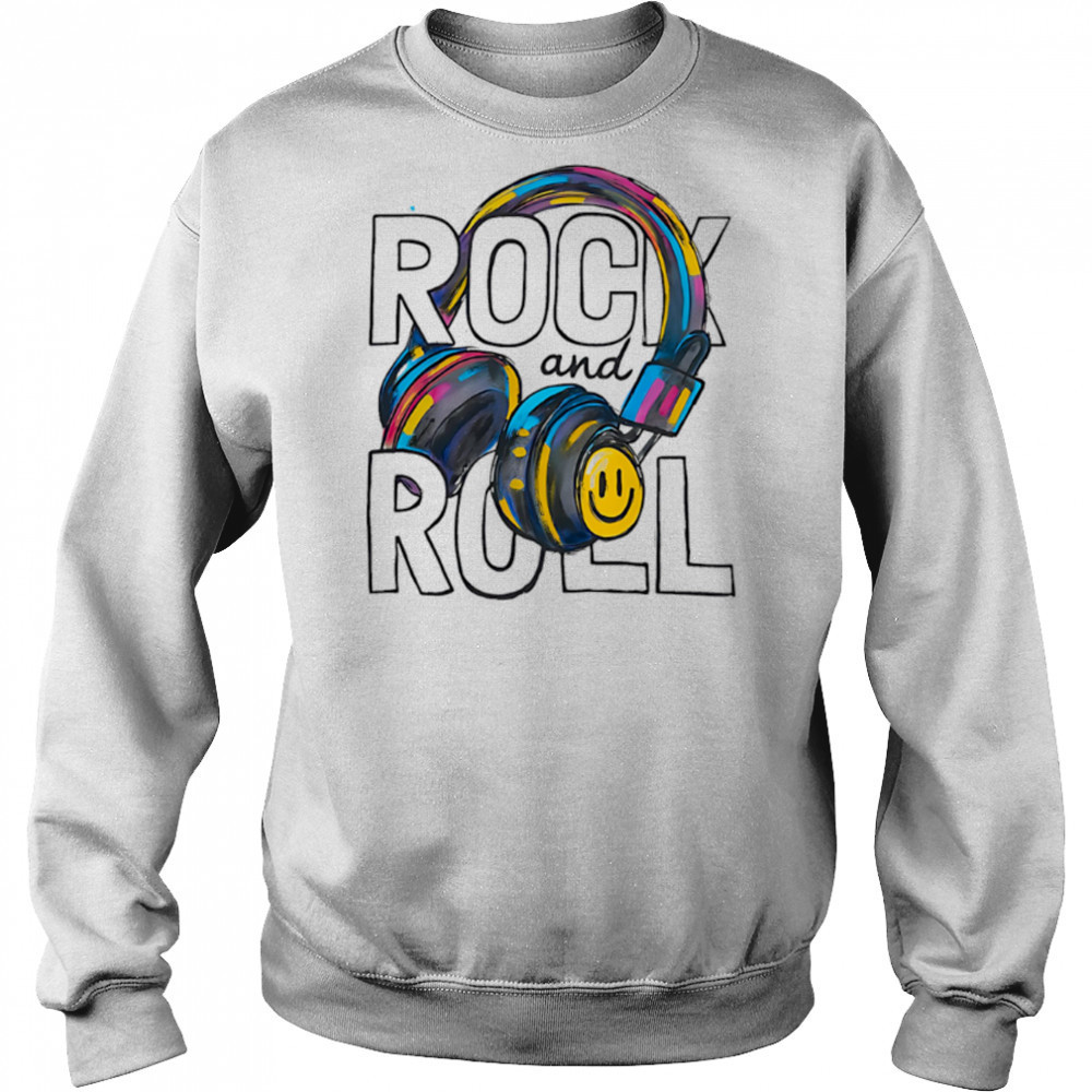 Rock and Roll earphone pride shirt Hoodie