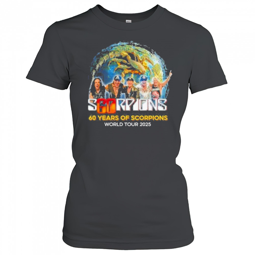 Scorpions 60 Years World Tour 2025 T-Shirt Women's T-shirt
