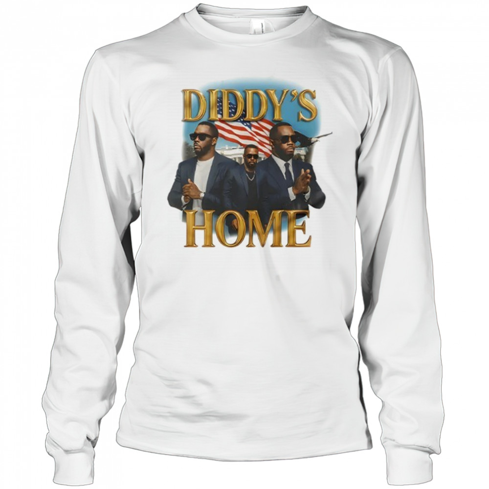 Sean Combs Diddy’s Home T-Shirt Long Sleeved