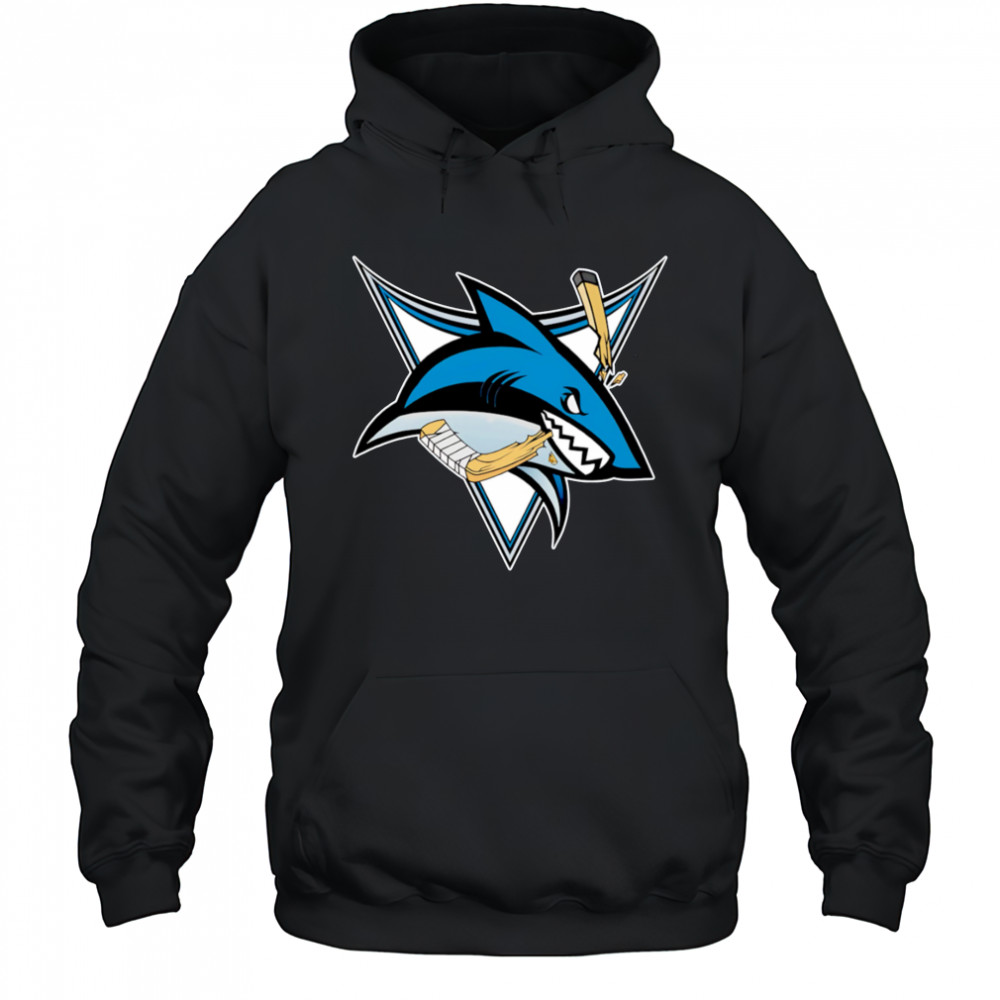 Shark City Hockey logo shirt Hoodie