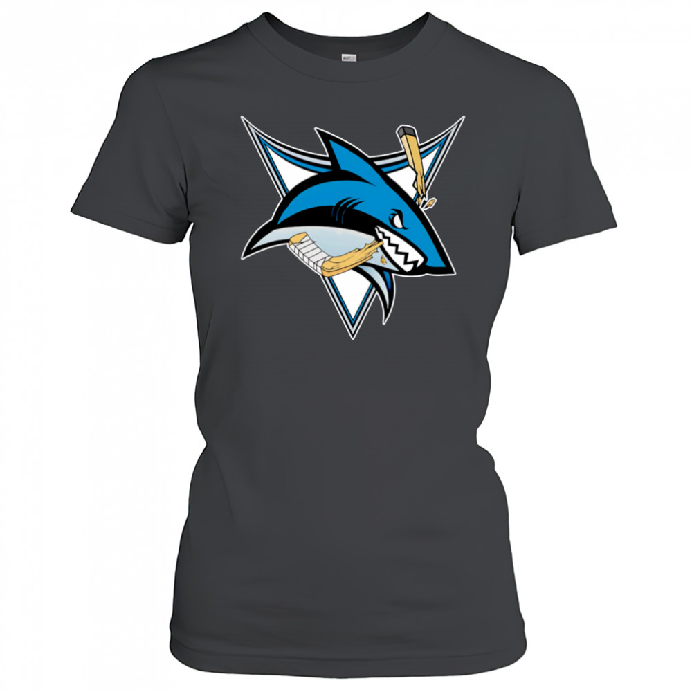 Shark City Hockey logo shirt Women's T-shirt
