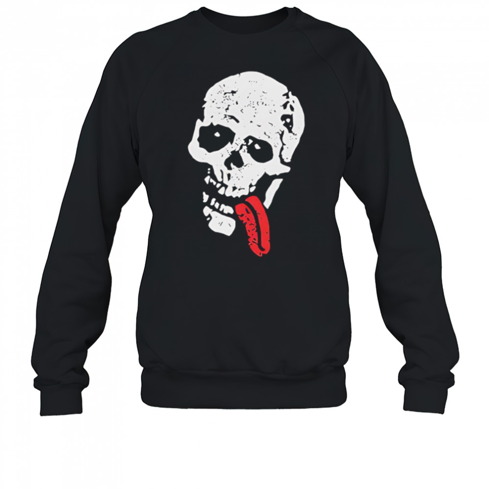 Skull with tongue shirt Sweatshirt