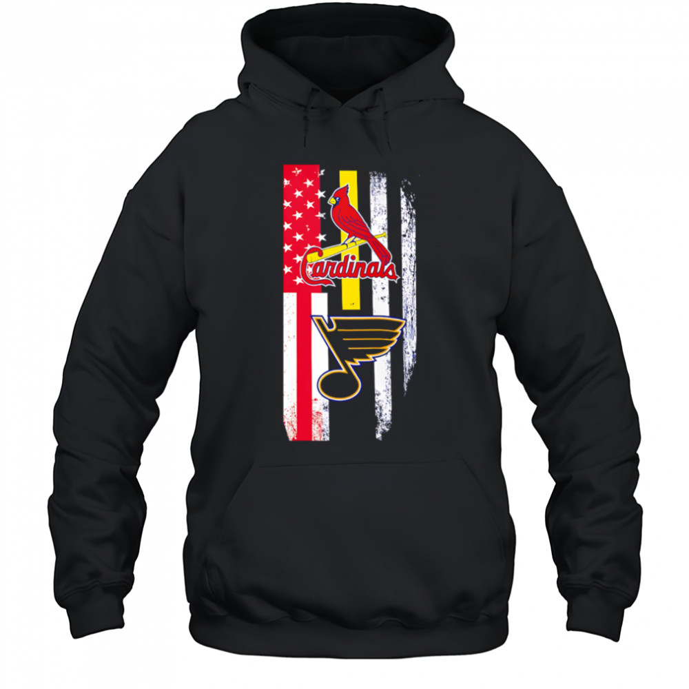 St. Louis Cardinals vs St. Louis Blues logo shirt Hoodie